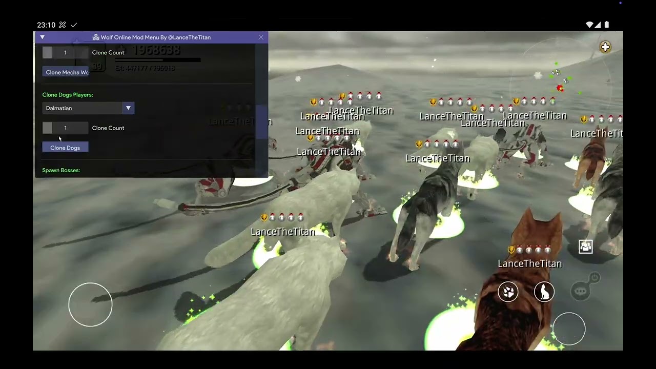 [Showcase] Wolf Online Mod Menu Spawn + Clone Test