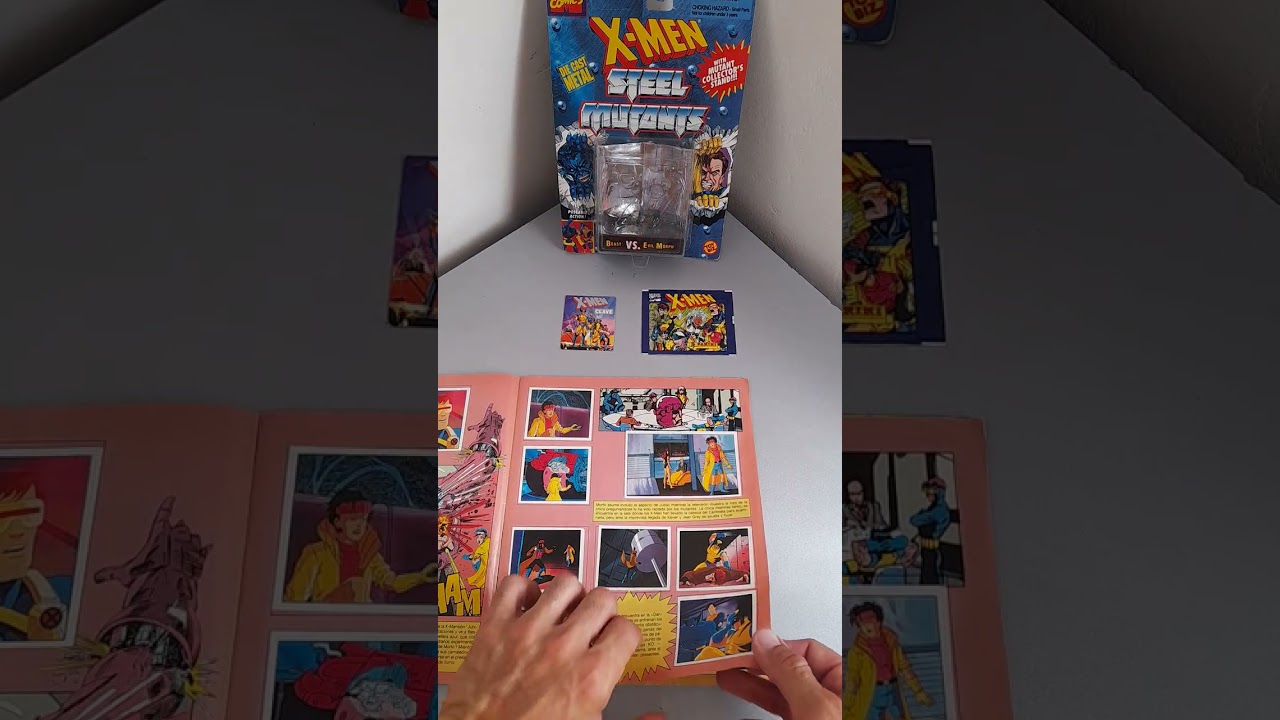 Álbum X-Men de Panini de 1994. Completo