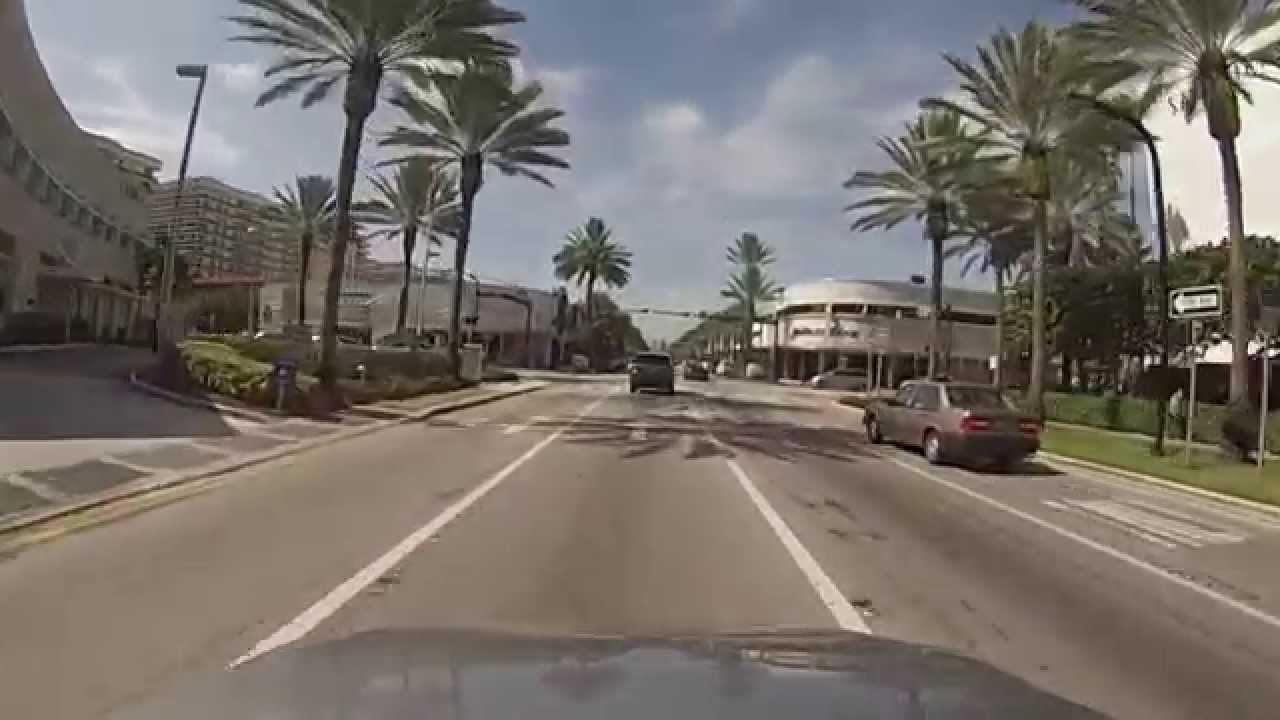 Surfside, Florida - Drive through Surfside HD (2015)