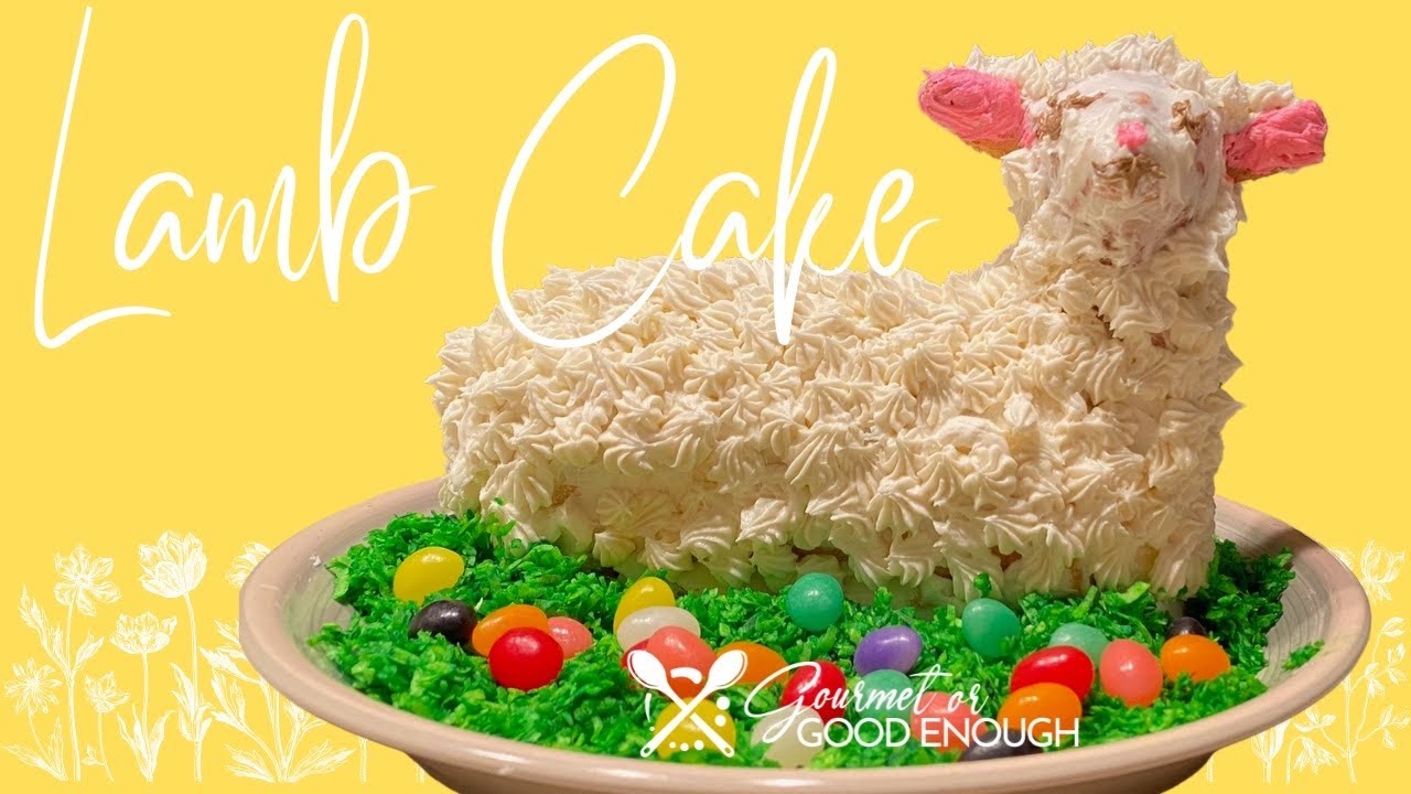 How to Make a DECADENT Easter Lamb Cake - You Won't Believe How Easy!