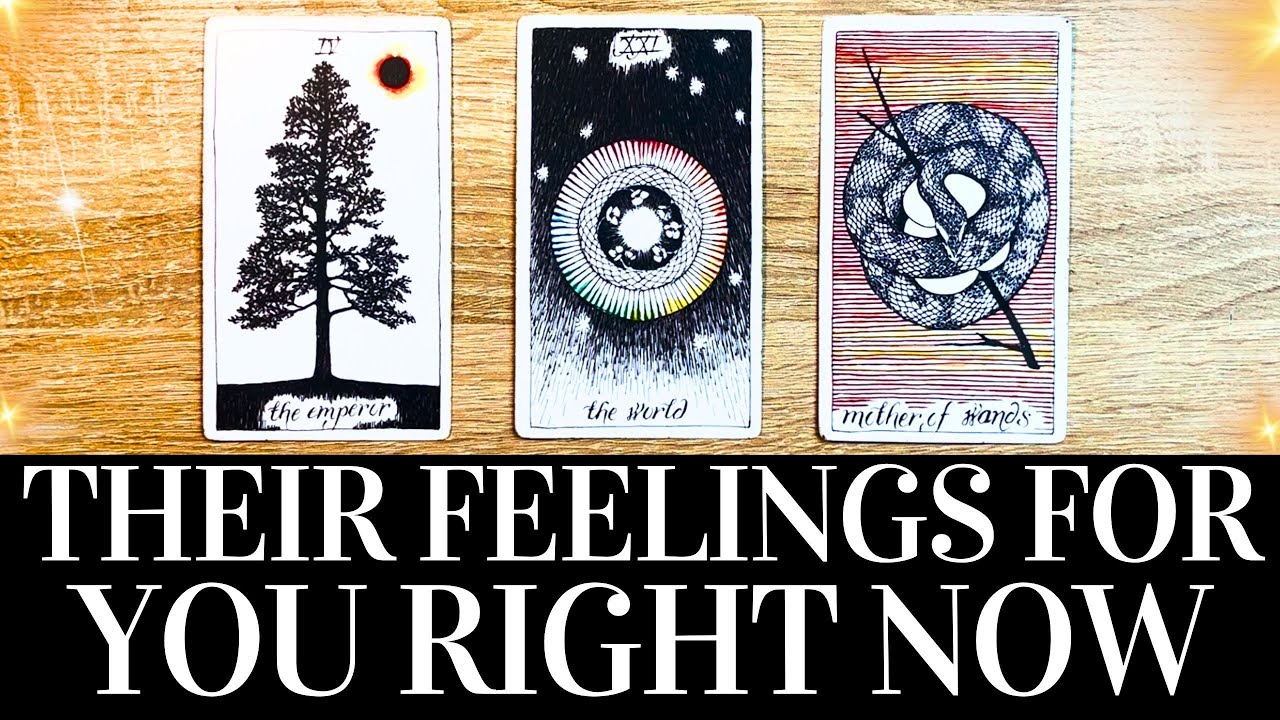 PICK A CARD💓😍 Their TRUE FEELINGS For You RIGHT NOW! 😍💓 They want you to know THIS! 🌟 Tarot Reading