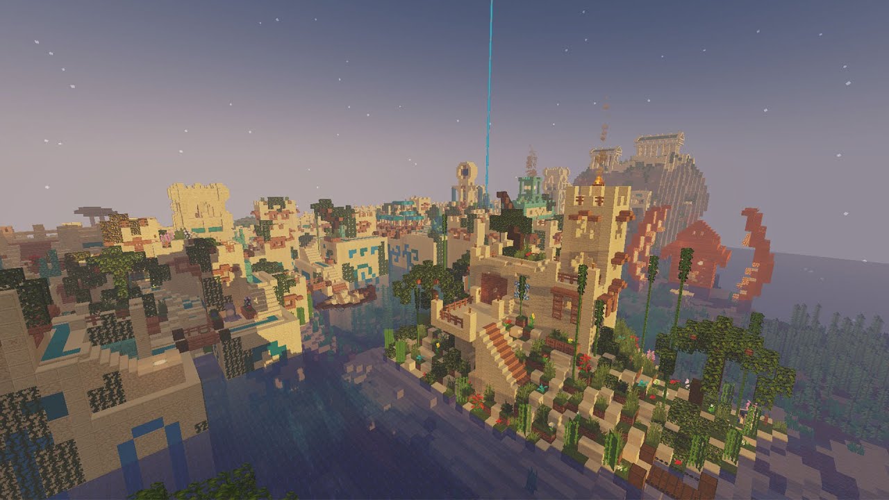 Minecraft | Squideis, The Aquatic District (Timelapse)