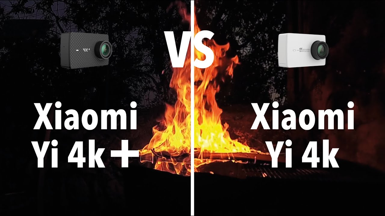 Xiaomi yi4k vs yi4k+