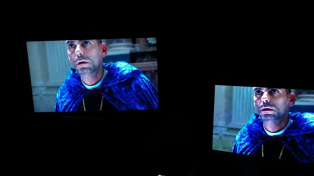 SAMSUNG LE52A756 LCD TV VS PANASONIC 42GT20 PLASMA TV SIDE BY SIDE 2025