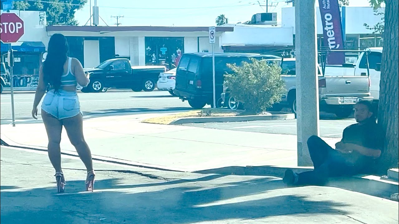 Relaxing Drive , Streets of Pomona-4