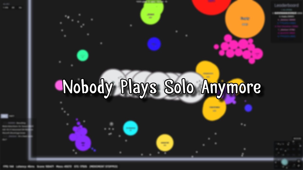 Nobody Plays Solo Anymore