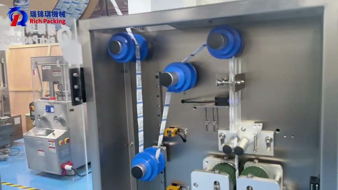 Capsule counting and bottling machines with cartoning machine capsule bottling package line