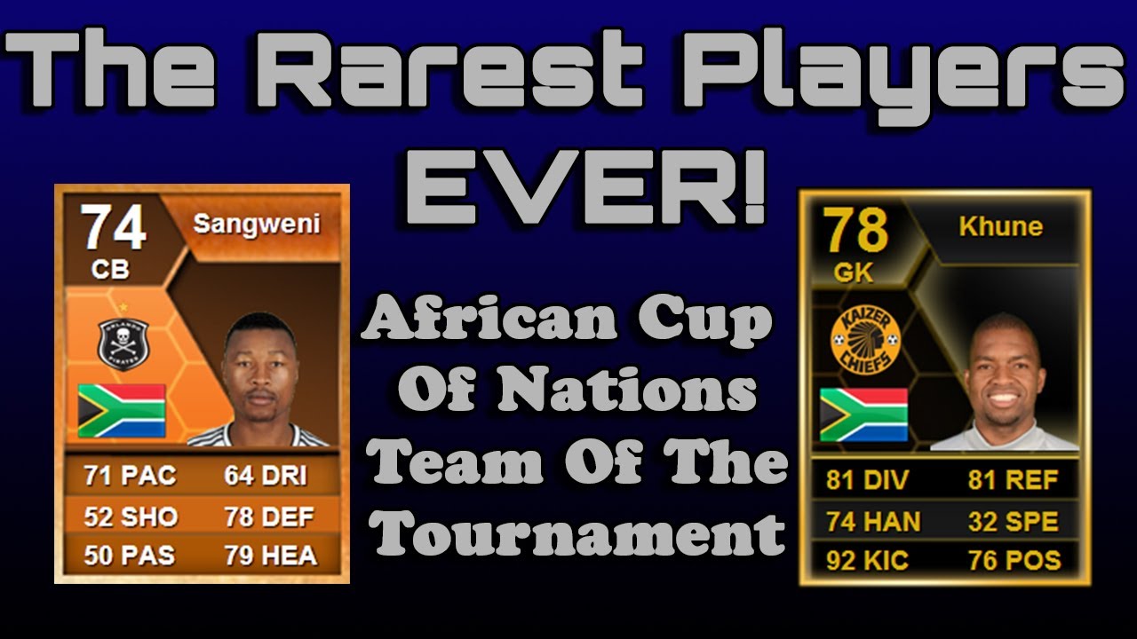 FIFA 13 - THE RAREST PLAYERS EVER - African Cup Of Nations TOTT - Hybrid Squad Builder