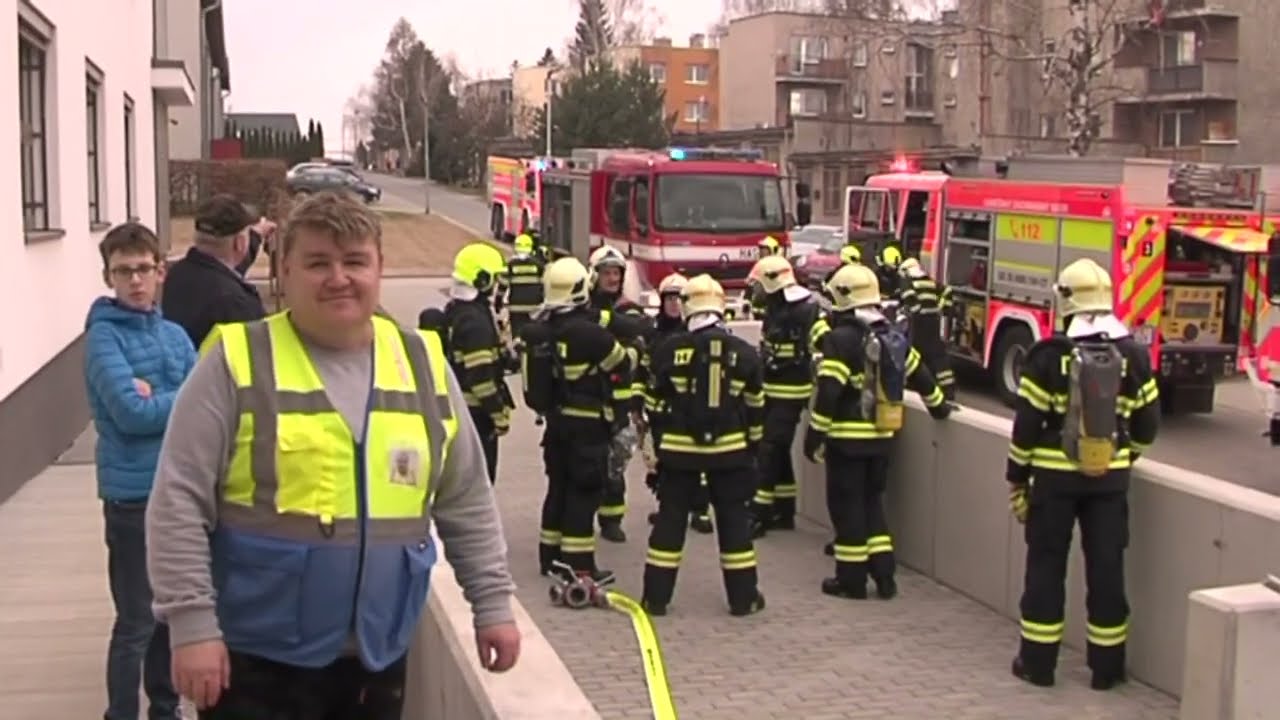 Bolatice ► Cvičení hasičských jednotek v Domově sociálních služeb │ #Hlucinsko.TV