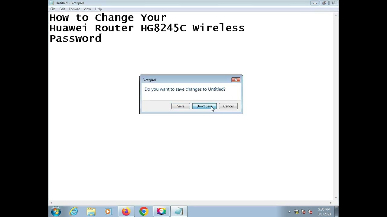 Huawei HG8245C FTTH optical network terminal (ONT) Wifi Password Change