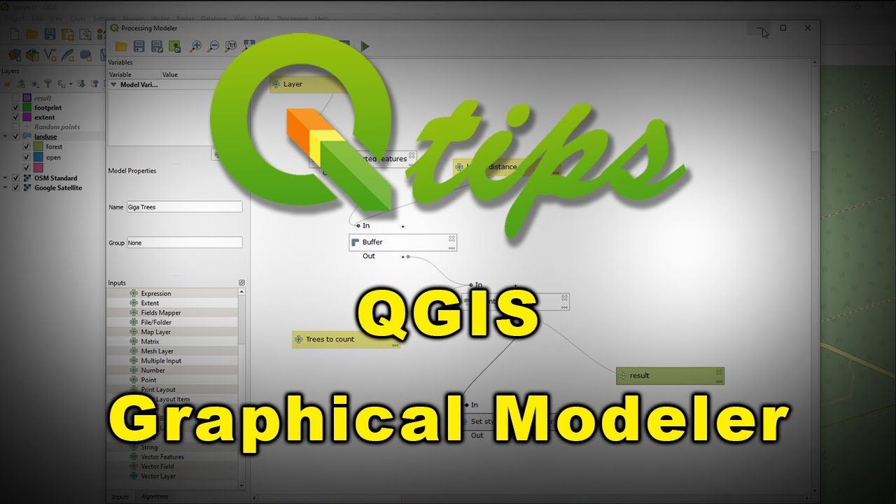 QGIS Part 2 - Graphical Modeler