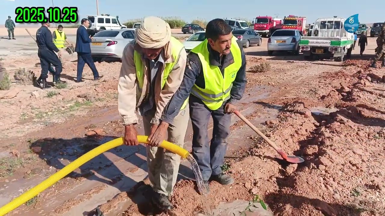 تقرير مصور عن مشاركة الجزائرية للمياه وحدة الأغواط في الحملة الوطنية للتشجير يوم 25 أمتوبر 2025