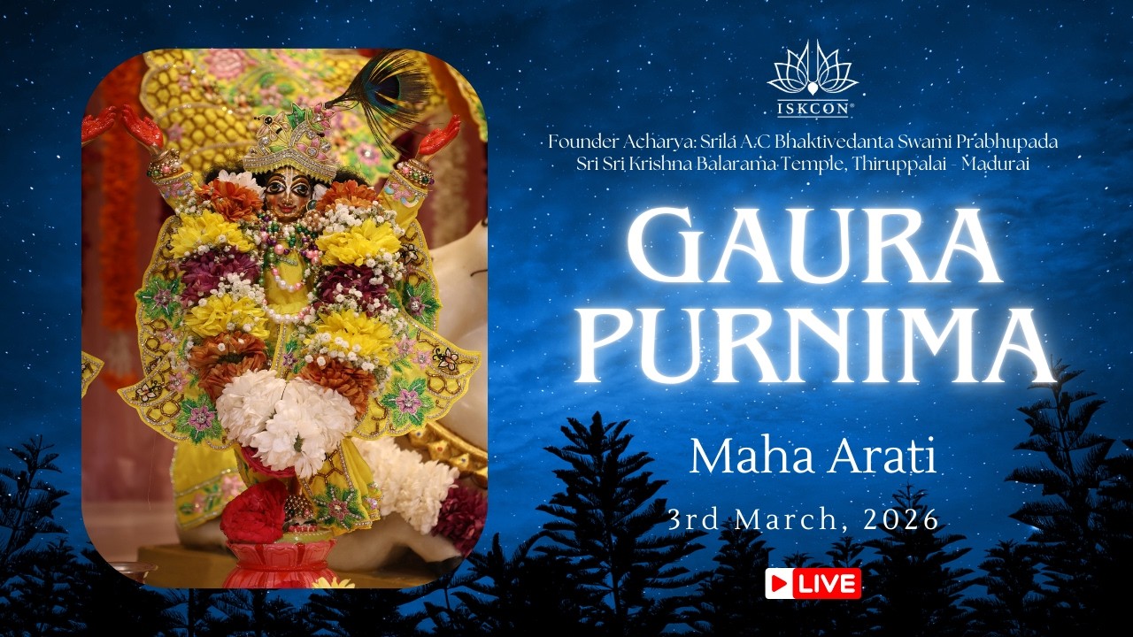 Gaura Purnima 2026 - Maha Arati