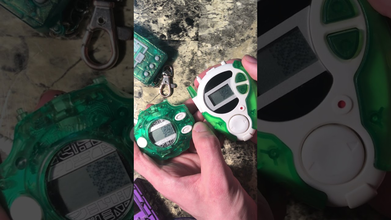 English D2 digivice vs English D3 digivice