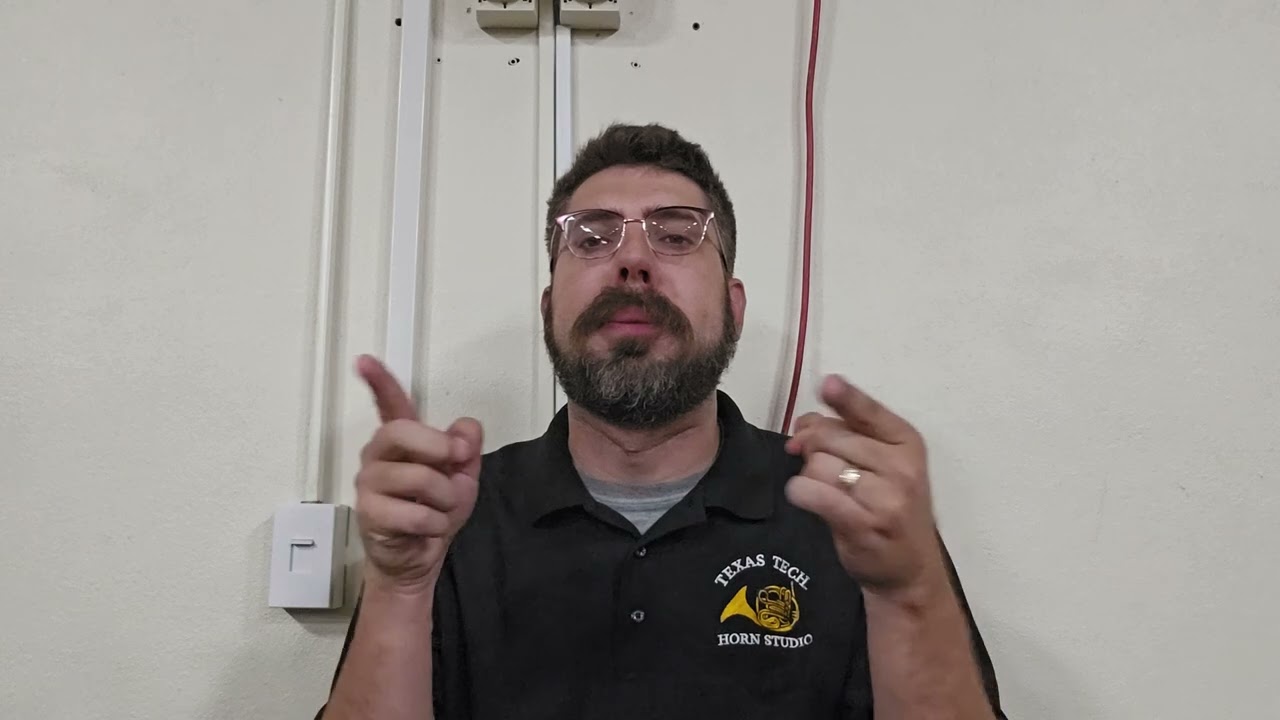 Horn Tips #2 - Aperture control exercise