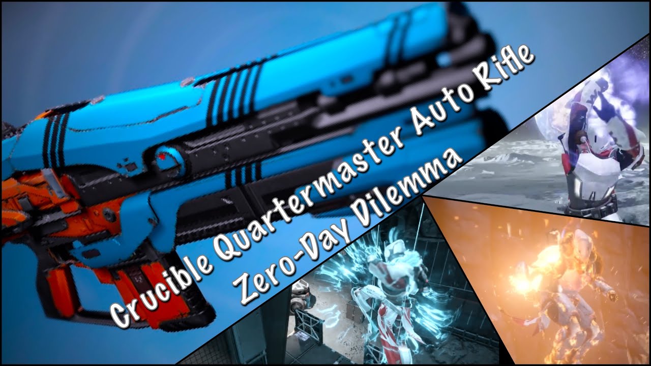 Zero-Day Dilemma Auto Rifle (Crucible Quartermaster) [Destiny 1]