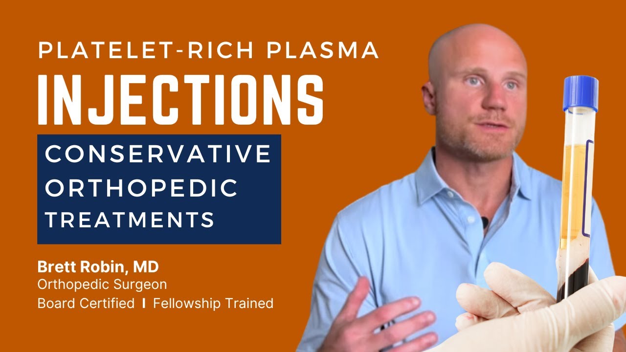 Platelet-Rich Plasma Injections (PRP) - What you need to know - Expert Insight from Dr. Brett Robin