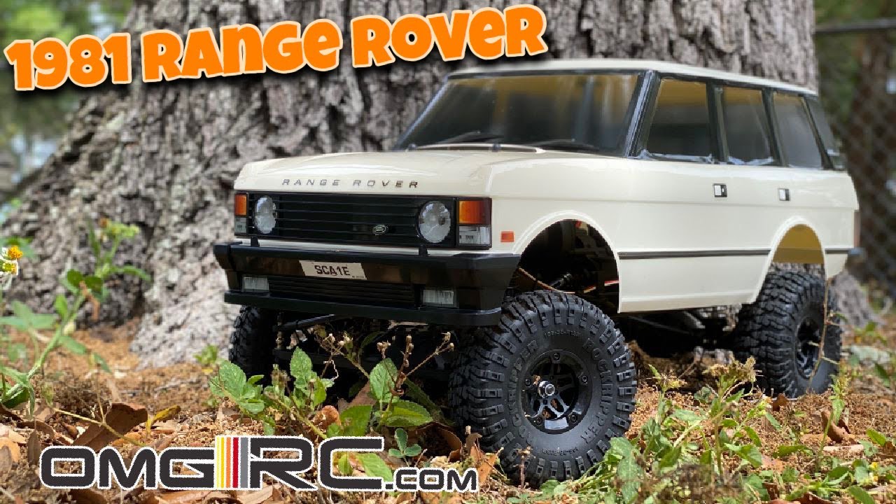 Unboxing SCA-1E 1/10 SCALE '81 RANGE ROVER 4WD SCALER, RTR SCA-1E OMGRC.com