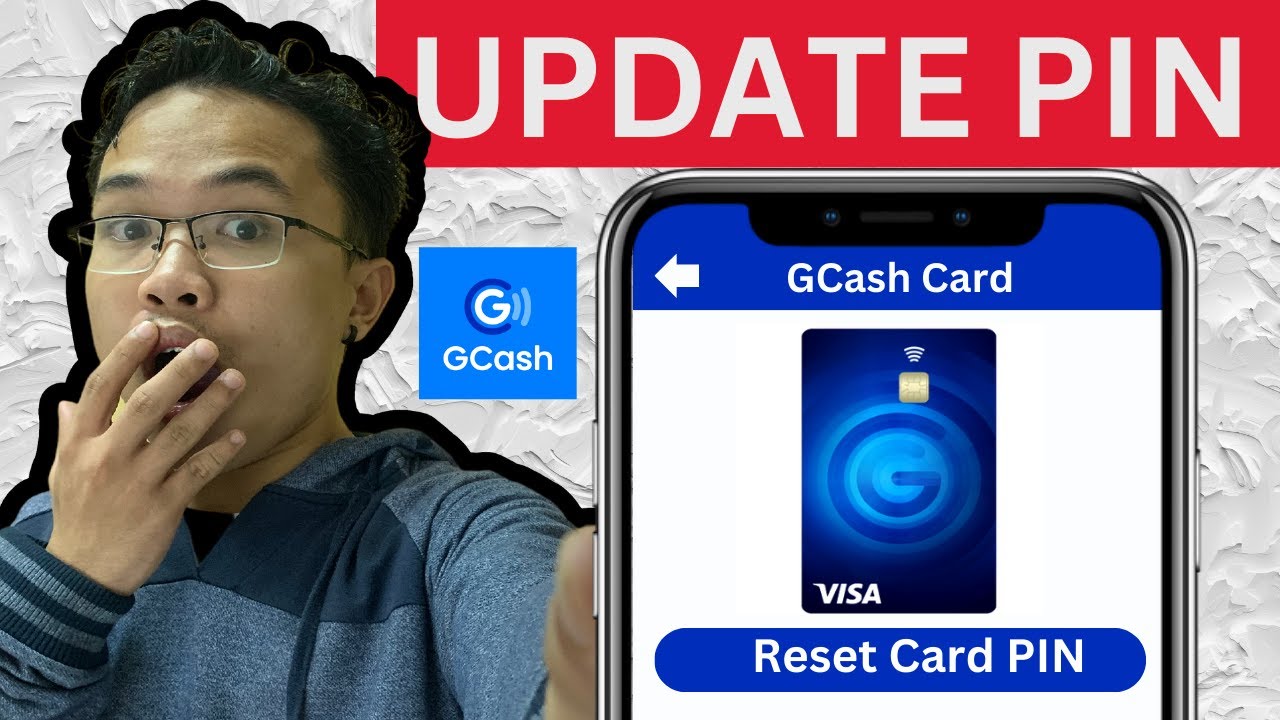 How to UPDATE/RESET 6 Digits PIN in GCash Visa Card (TAGALOG)