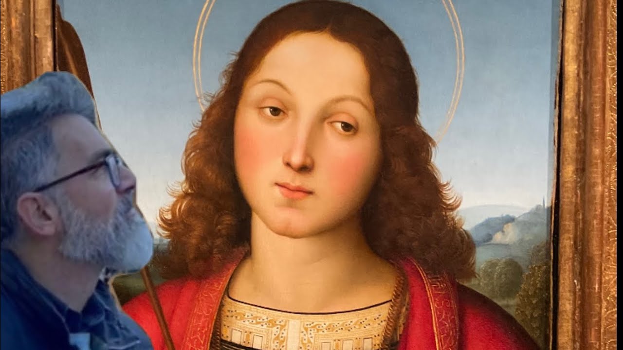 5 minuti con - San Sebastiano di Raffaello #art #greenscreen #painting #history