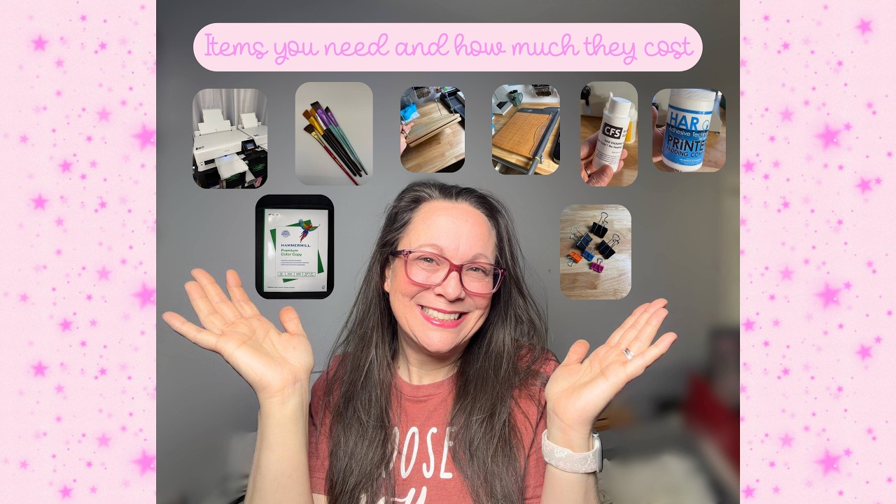 Items you need to start making notepads with pricing!