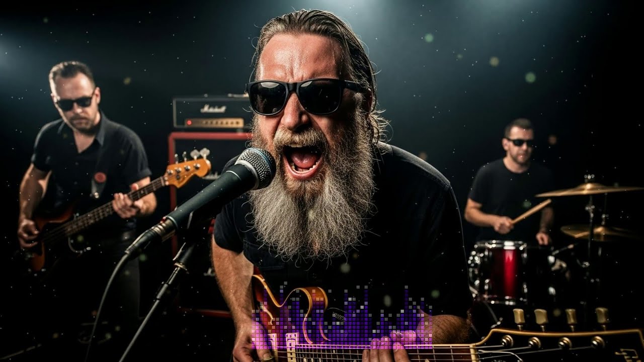 Led Zeppelin, Jimi Hendrix, ZZ Top, Deep Purple 🎸 Classic Blues Rock Screaming Guitar & Grit