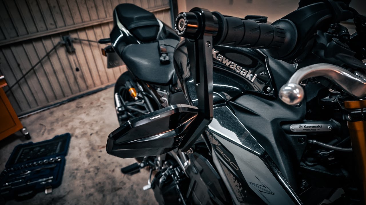 💀HIGHSIDER Spiegel Montage / Kawasaki Z900 SE