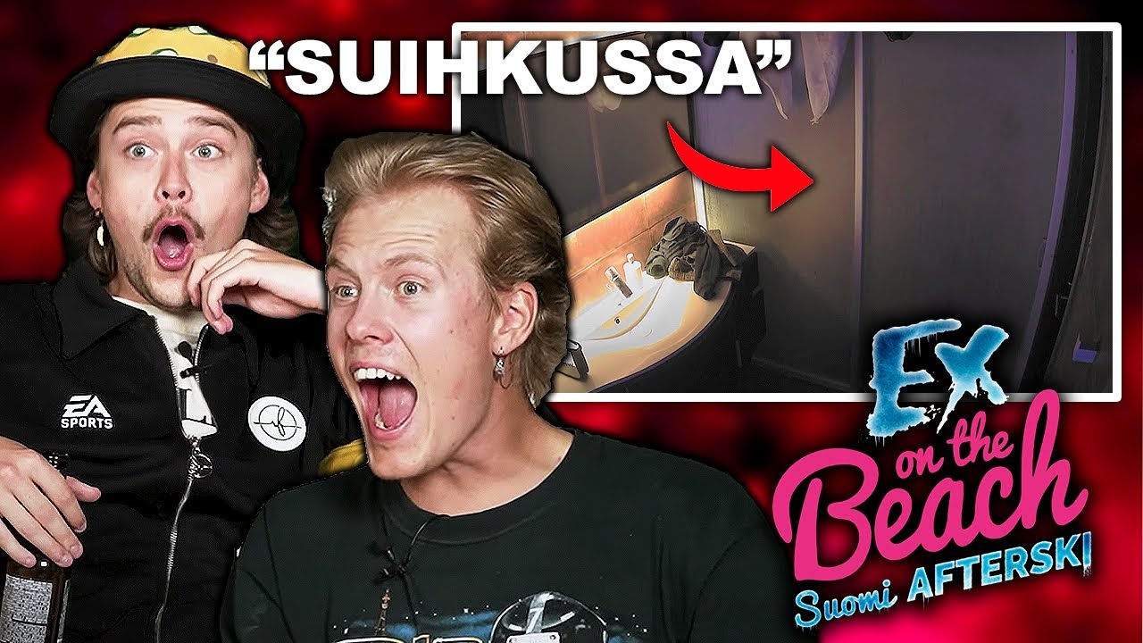 Reagoidaan Ex On The Beach AFTERSKI 2.0 ja suihkussa tapahtuu...