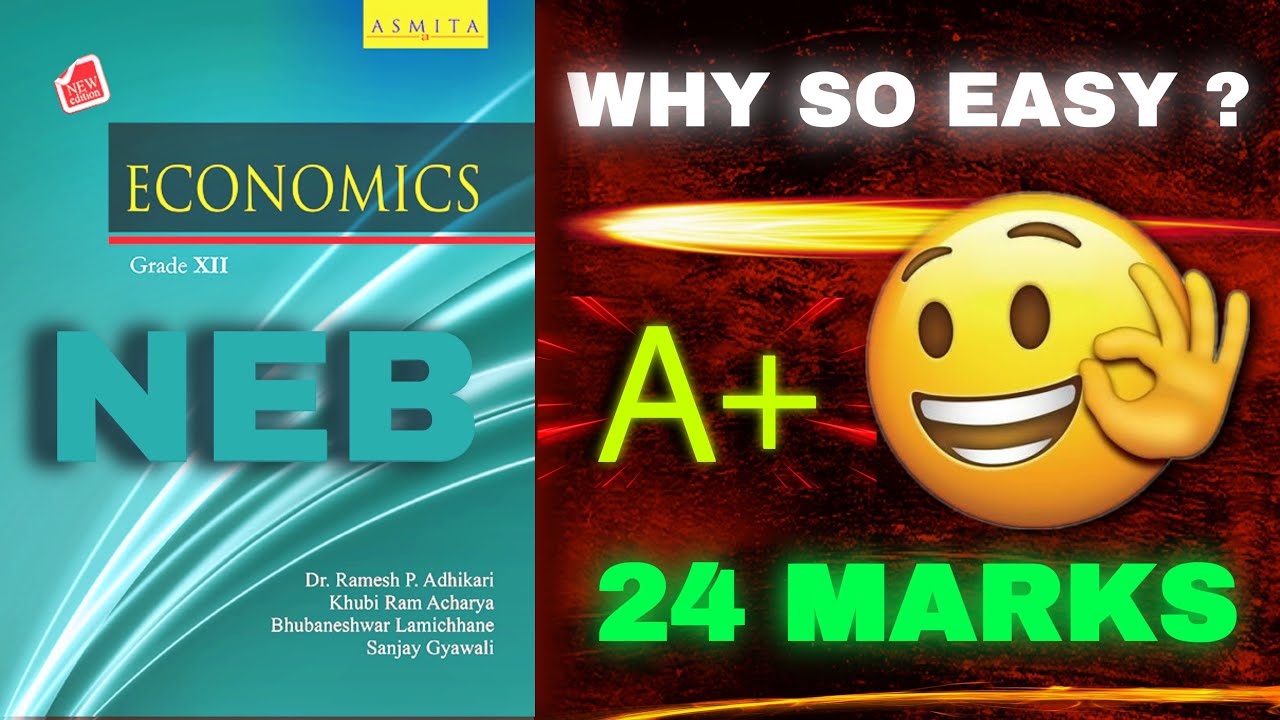 NEB Economics A+ Guaranteed!🔥 24 Marks from These Fixed Questions 🤯📚
