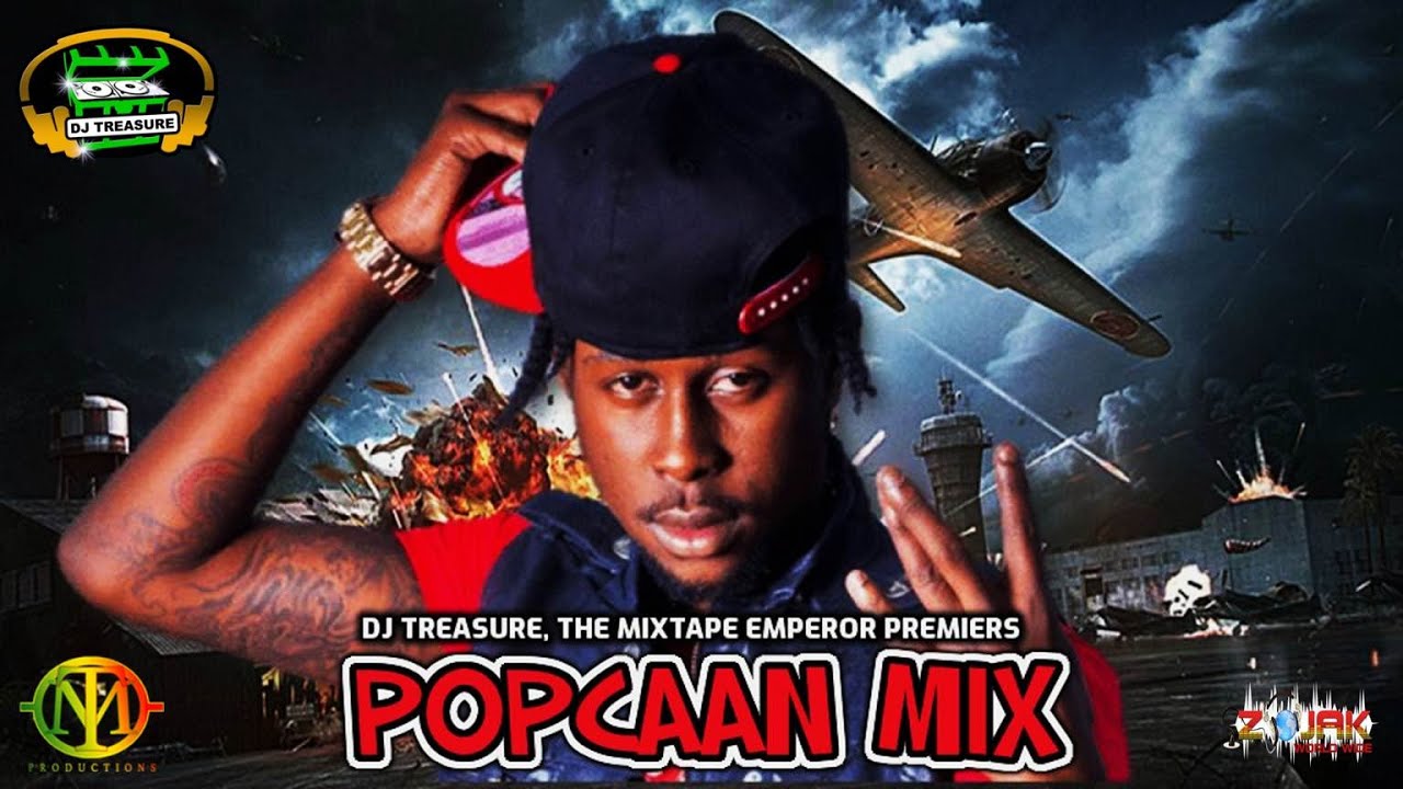 Popcaan Dancehall Mix 🔥 Nonstop Popcaan Hits | DJ Treasure