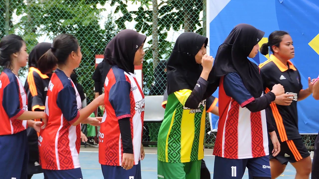 FINAL TERHEBOH FUTSAL PUTRI SMKN1 BATAM VS SMA 4 BATAM