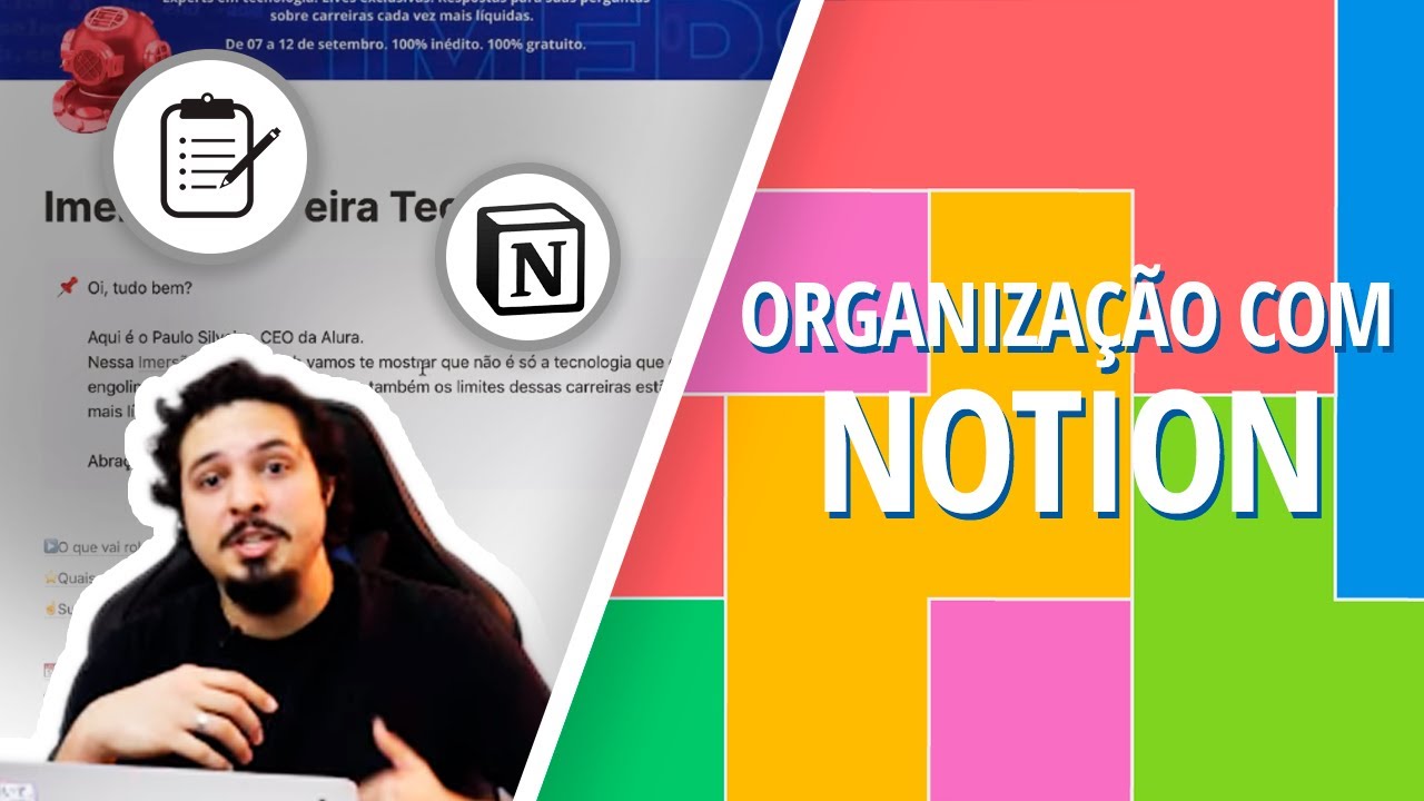 Organização de Estudos com Notion #AluraMais