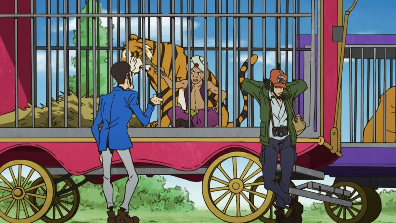 Lupin the Third Part 4 Episode 5 but only when Jigen is on screen