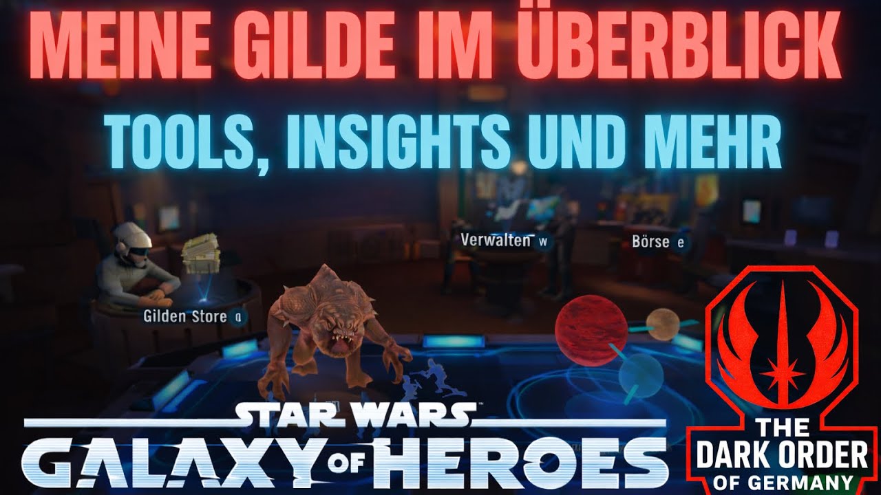 Meine Gilden Vorstellung - The Dark Order of Germany | Wir brauchen Verstärkung | SWGOH Deutsch