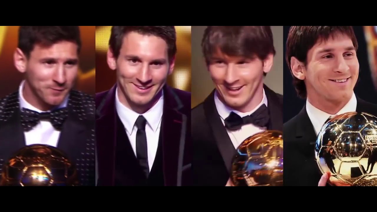 6 vezes Lionel Messi.