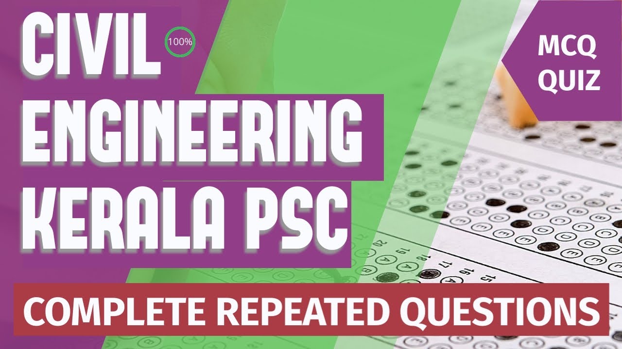 SURVEY - CONTOUR. Kerala PSC Civil Engineering Repeated questions ( ITI level )