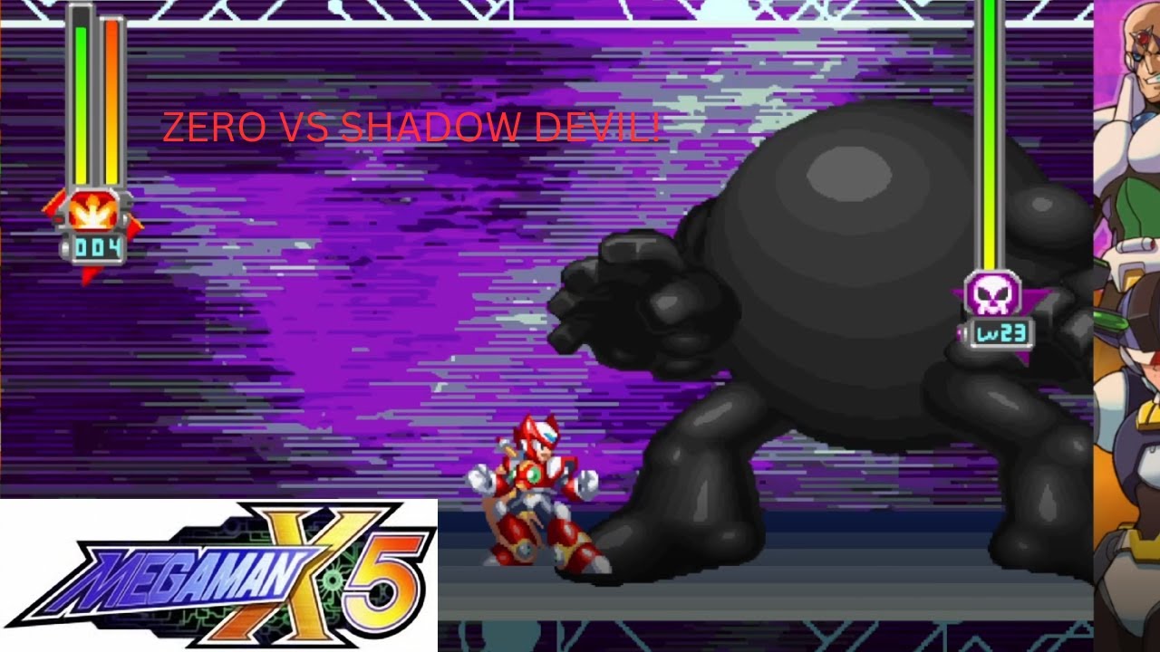 MEGA MAN X5 - ZERO VS SHADOW DEVIL