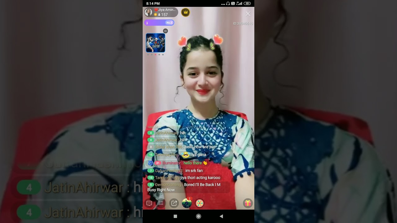 nonolive app screen recording Jiyaaminofficial