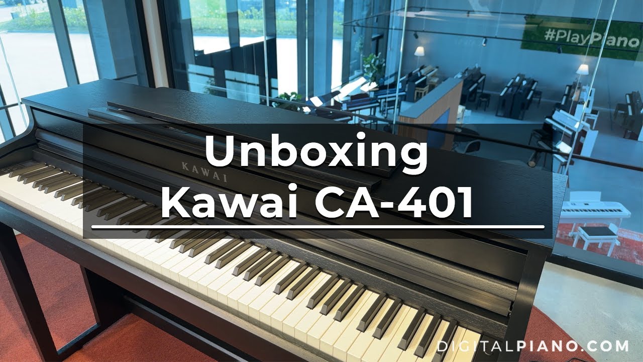 Kawai CA-401 Unboxing and Assembly | Digitalpiano.com