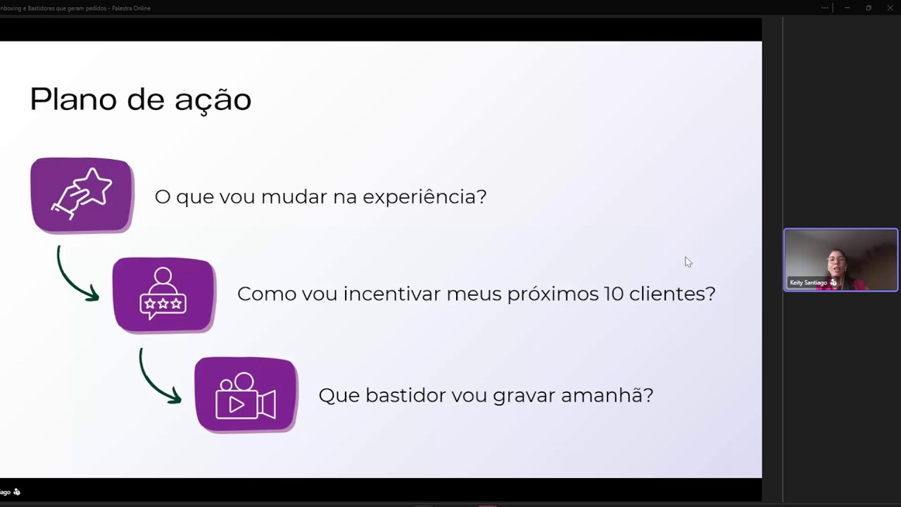 Palestra: UGC, Unboxing e Bastidores que geram pedido: Ativação de clientes e criadores de conteúdo