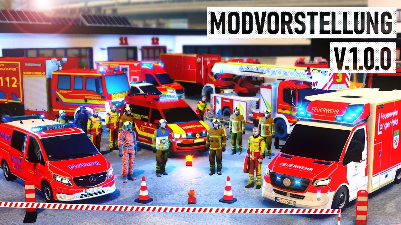 NEU🤩 V1.0.0 Modvorstellung -Brandstedt-Fahrzeuge-Funktionen uvm 🔥 Emergency 5 Lüdenscheid ⚡ Maxmilim