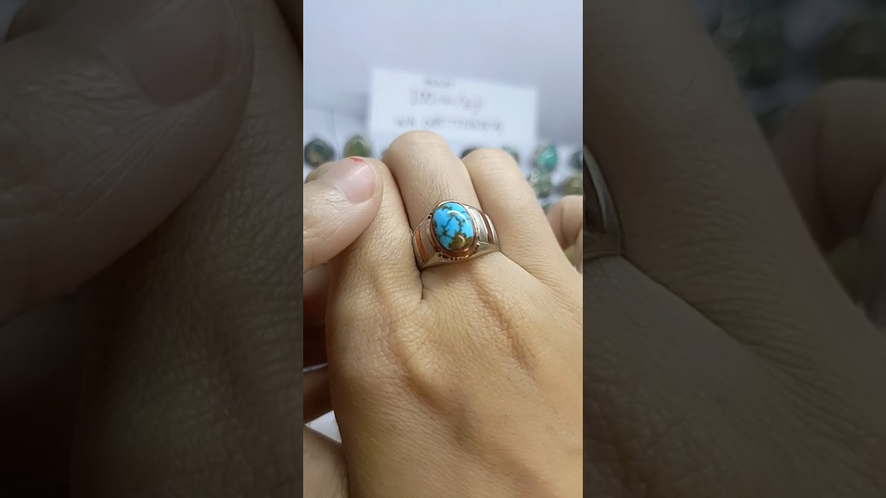 batu pirus persia serat emas jaring Laba-laba mewah#arfanstone #gemstone#piruspersia#turquoise#pirus