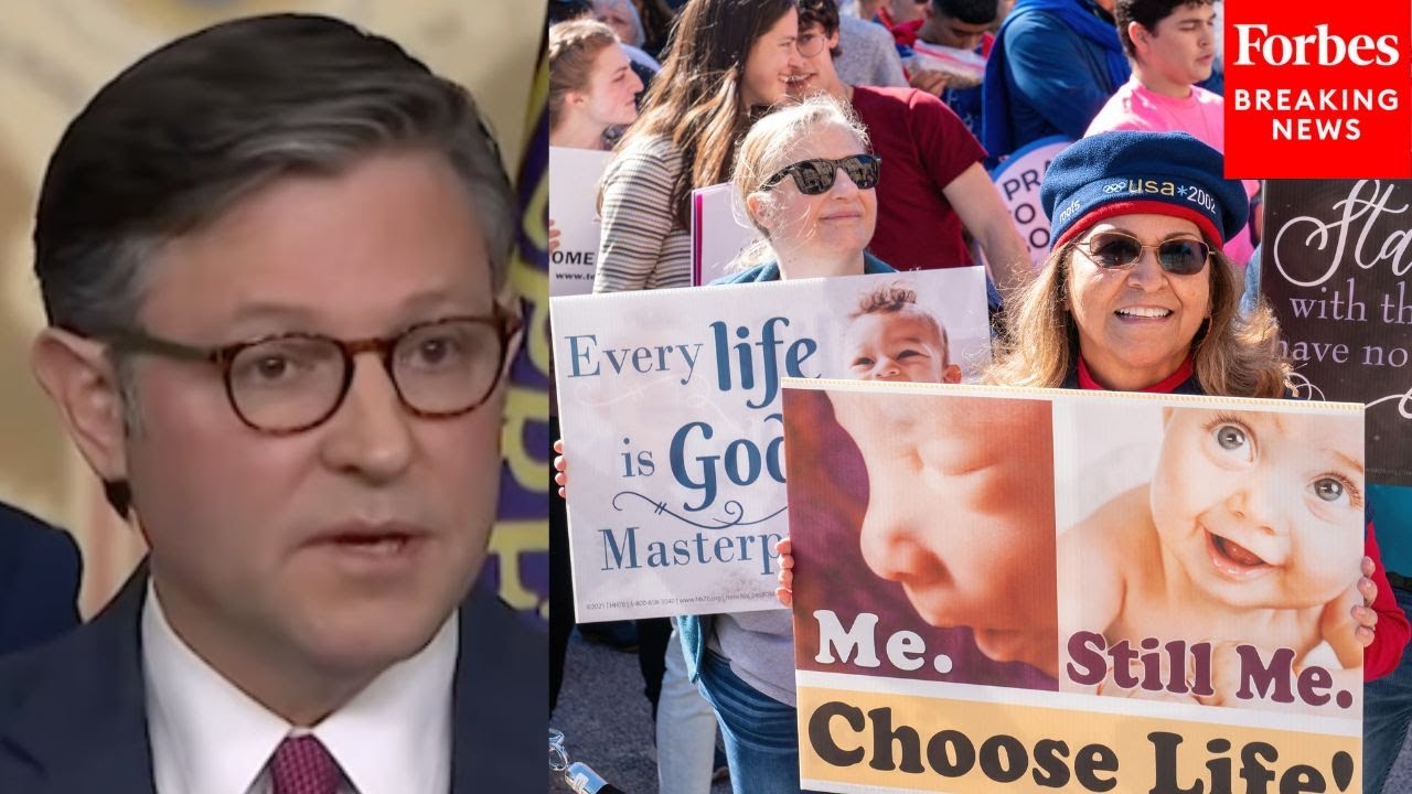 Speaker Johnson Asked: 'Do You Intend To Advance Pro-Life Provisions' In The Healthcare Package
