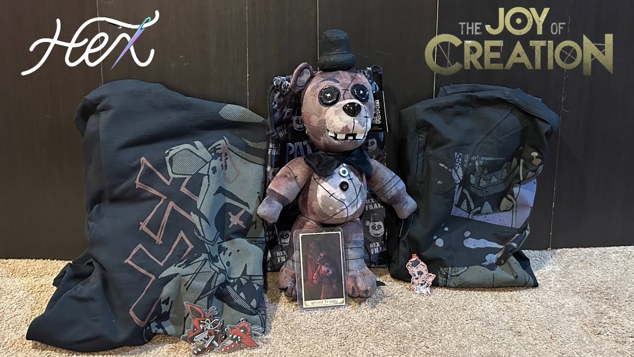 Обзор набора FNaF HEX The Joy Of Creation Bundle!