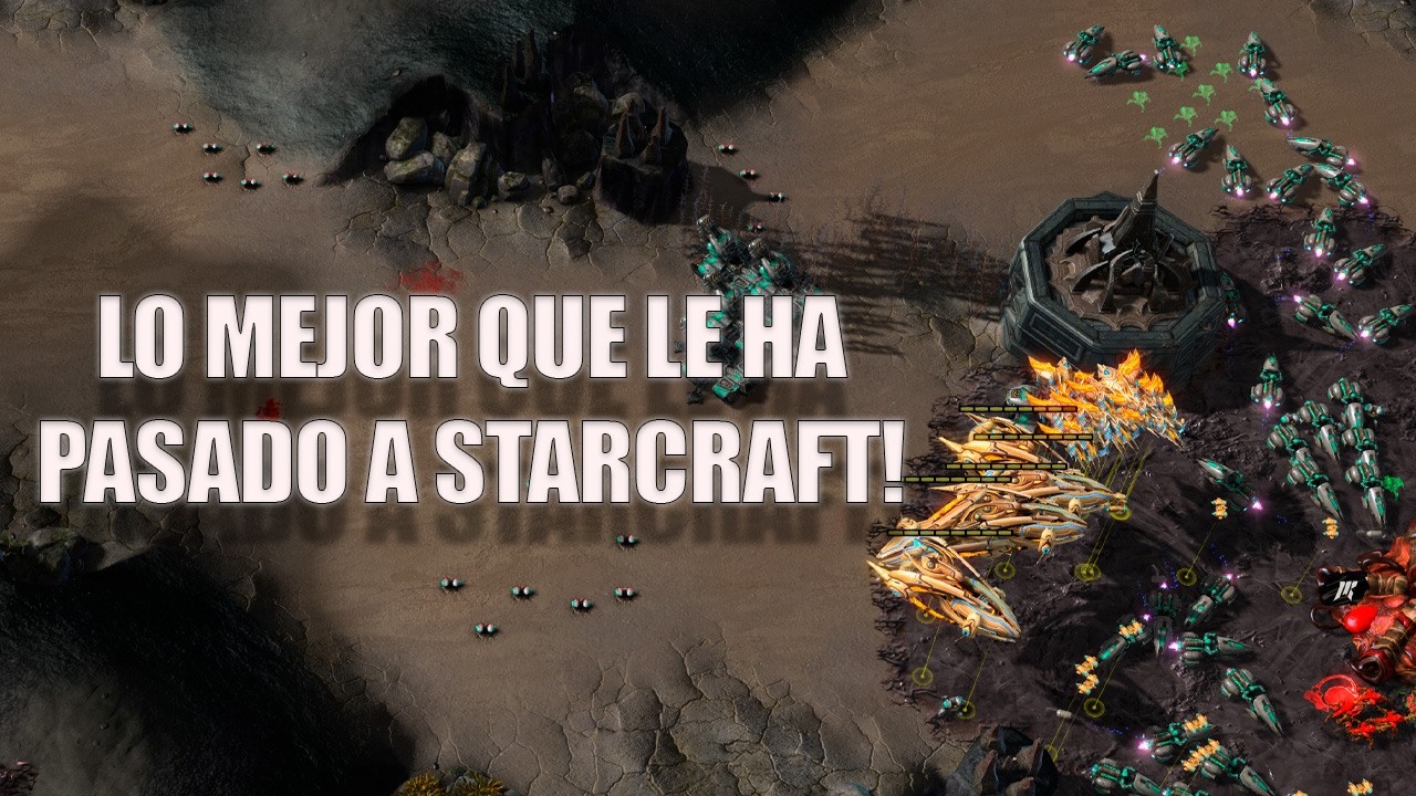 TREMENDA PARTIDAZA! STARCRAFT EVOLUTION ES LO MEJOR QUE LE PASÓ A STARCRAFT!