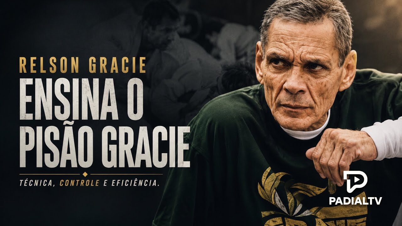 Relson Gracie ensina Pis&atilde;o Gracie Jiu-Jitsu