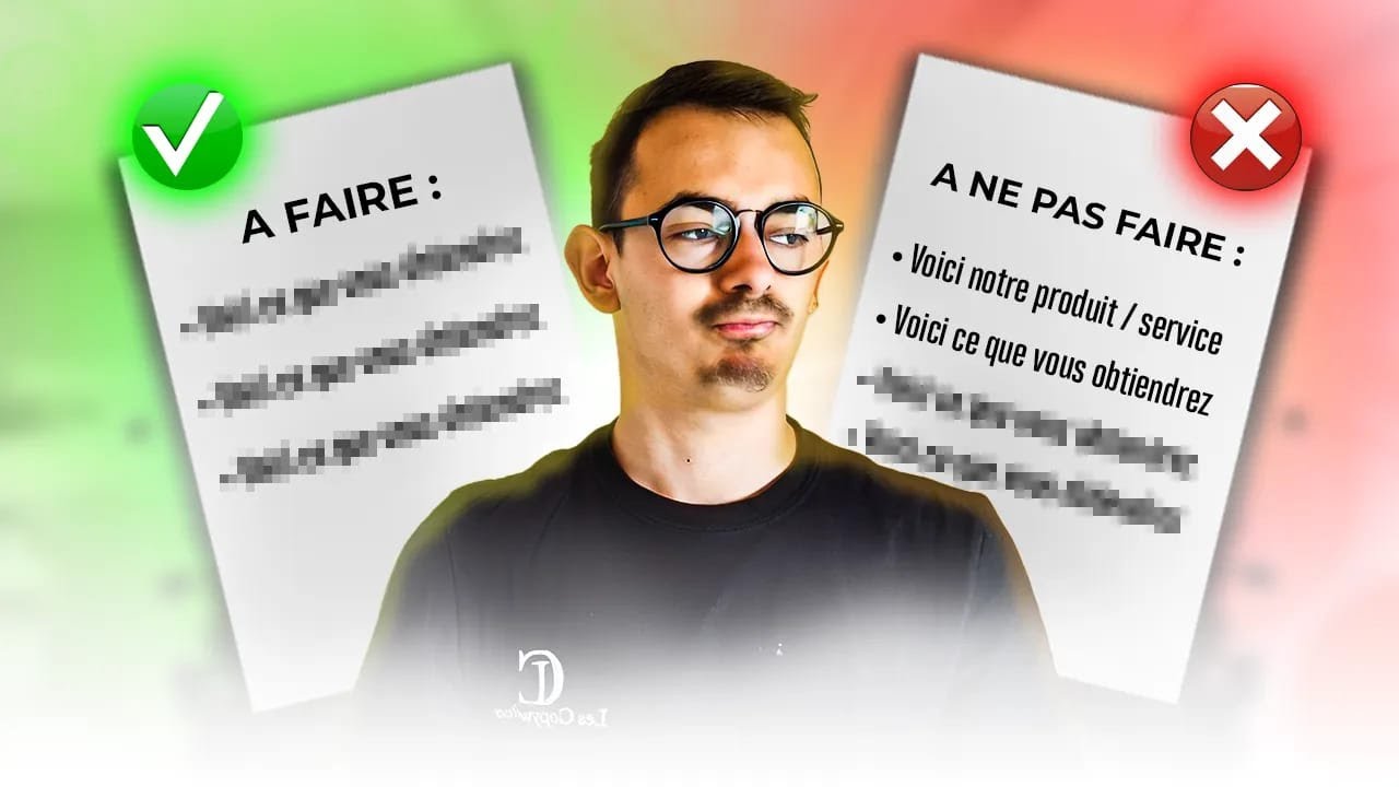 Tu veux réussir en Copywriting : Regarde ça !