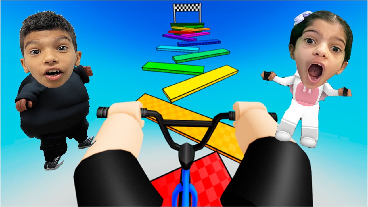 سقطنا من الأعلى !!  Roblox