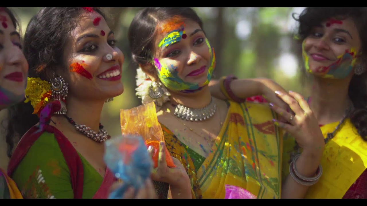 Basanta Utsav, Shantiniketan, West Bengal