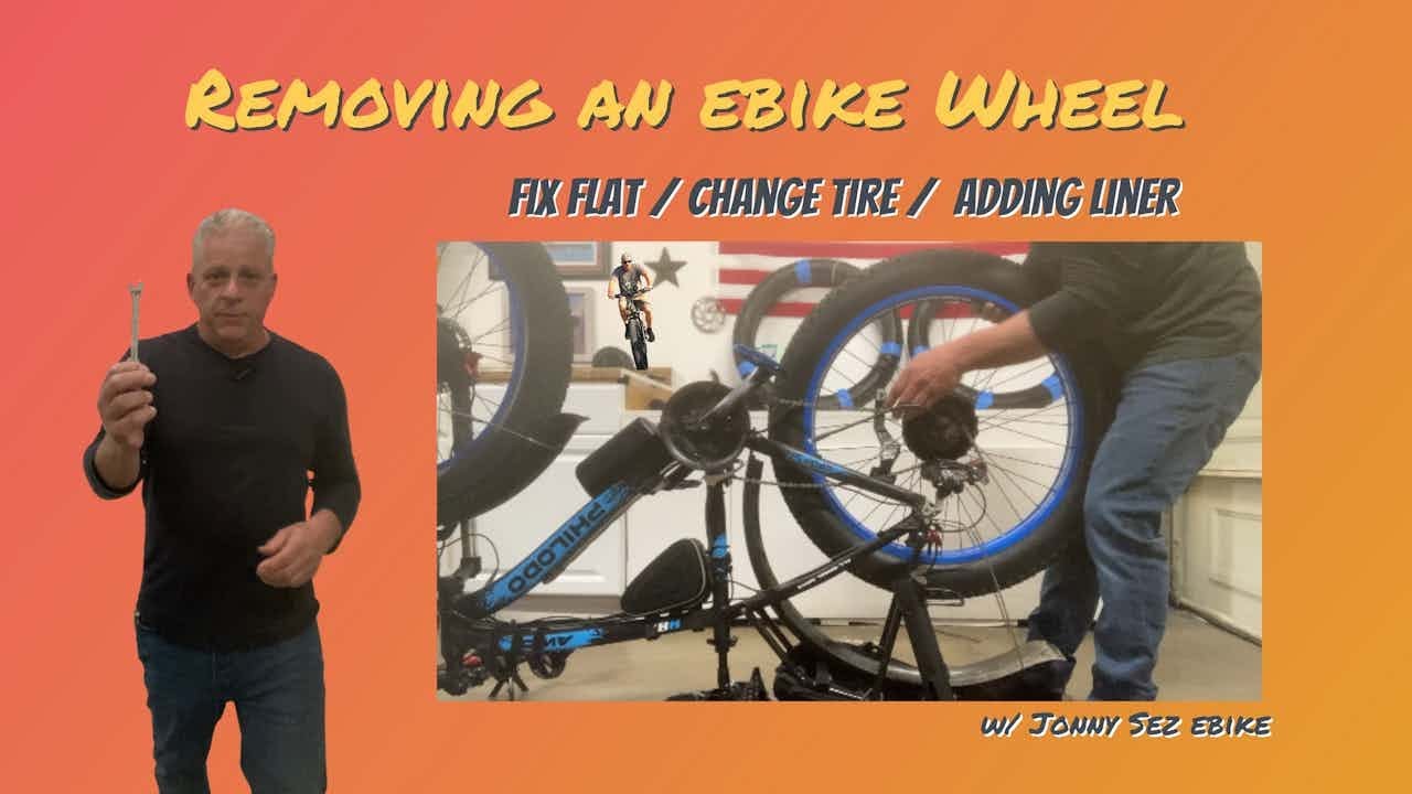 Basic eBike Wheel Removal